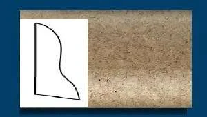 Плинтус пробковый ArtCorkDesing С 102 (Колер 5) 20x40x910 мм в Кургане