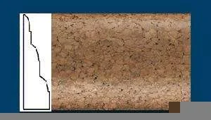 Плинтус пробковый ArtCorkDesing С 105 (Колер 9) 18x45x910 мм в Кургане
