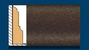 Плинтус пробковый ArtCorkDesing С 104 (Колер19) 12x40x910 мм в Кургане