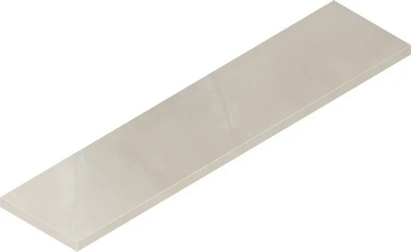 Керамогранит Italon Континуум Пьюр Ступень угловая левая 33х120 (Натуральная) в Кургане