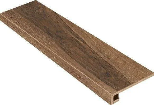 Керамогранит Italon Мезон Волнат ступень угловая левая 330*1200 в Кургане