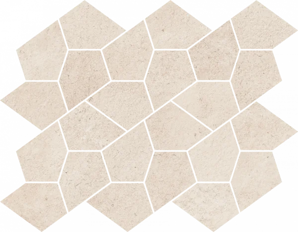 Керамогранит Italon Этернум Сноу Мозаика Калейдо 35.6х27.6 (Натуральная) в Кургане