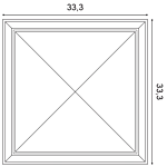 Декоративная панель Orac W123 (33.3x33.3x3.5 см) в Кургане