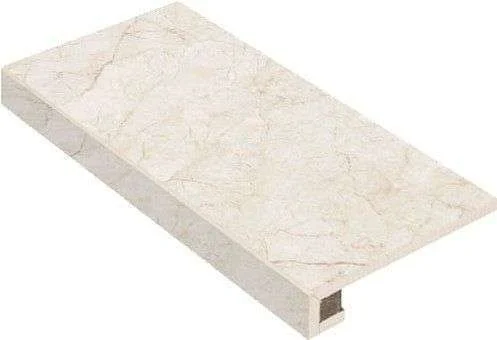 Керамогранит Italon Контемпора Пур 33x120 ступень угловая левая в Кургане