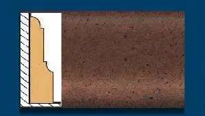 Плинтус пробковый ArtCorkDesing С 103 (Колер 13) 12х65х910 мм в Кургане