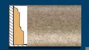 Плинтус пробковый ArtCorkDesing С 104 (Колер 6) 12x40x910 мм в Кургане