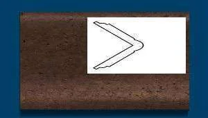 Угол пробковый наружный ArtCorkDesign С 303 Колер 14 в Кургане