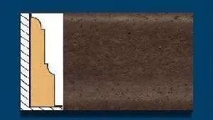 Плинтус пробковый ArtCorkDesing С 104 (Колер12) 12x40x910 мм в Кургане