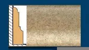 Плинтус пробковый ArtCorkDesing С 103 (Колер 4) 12х65х910 мм в Кургане