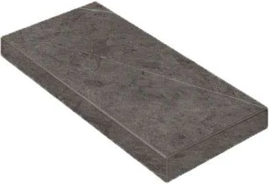 Керамогранит Italon Шарм Эво Антрачит Ступень Угловая Правая 33*60 в Кургане