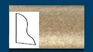 Плинтус пробковый ArtCorkDesing С 102 (Колер 4) 20x40x910 мм в Кургане
