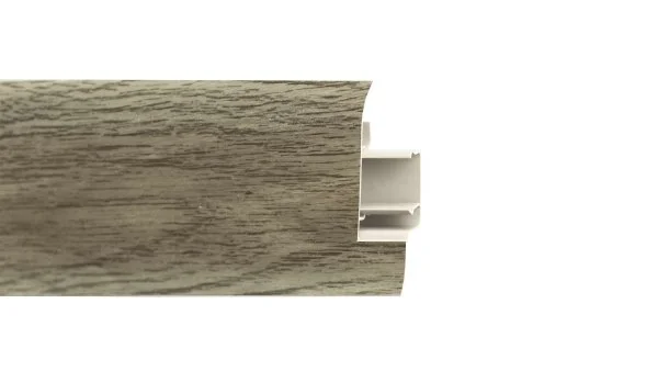 Пластиковый плинтус Bonkeel Color BC6005 (60х25х2200 мм) в Кургане