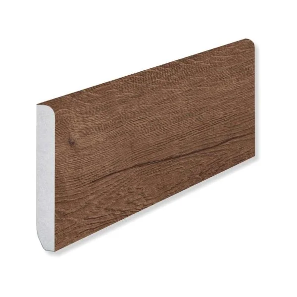 Кварцевый плинтус Fargo 81996-6 Дуб Южная Ночь градиент 80х11х2200 мм в Кургане