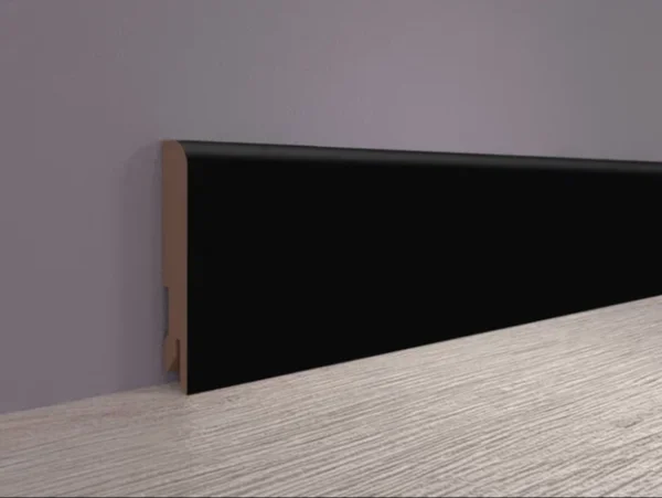 Плинтус MDF Bonkeel 24032 Чёрный Софт (100х16х2400 мм) в Кургане