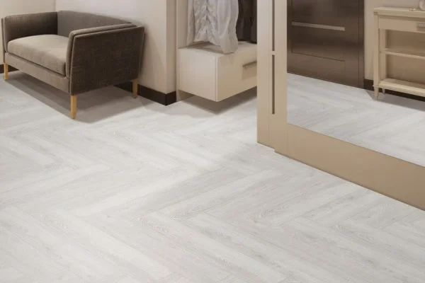 Виниловый пол Floor Factor Herringbone White Smoke Oak в Кургане