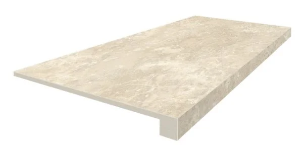 Керамогранит Coliseum Да Винчи Беж Ступень фронтальная (Натуральный, 33х60) в Кургане