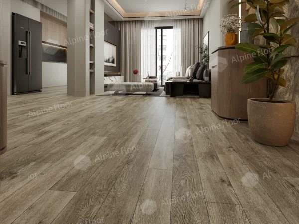 Каменно-полимерная плитка Alpine Floor Grand Sequoia Village Венге Грей ECO 11-807 4мм, 43 класс в Кургане