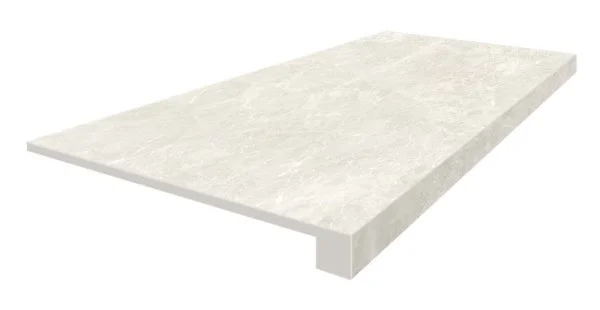 Керамогранит Coliseum Да Винчи Уайт Ступень фронтальная (Натуральный, 33х60) в Кургане