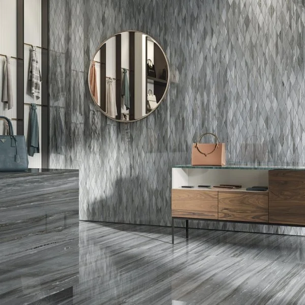 Керамогранит Italon Шарм Эдванс Палиссандро 28х48 мозаика Даймонд (Люкс) в Кургане