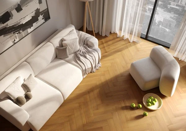 Паркетная доска Quartz Parquet Штучный паркет Тик Южноамериканский 44-400-71 в Кургане