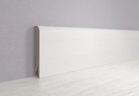 Плинтус MDF Bonkeel 24116 Белый (80х16х2400 мм) в Кургане