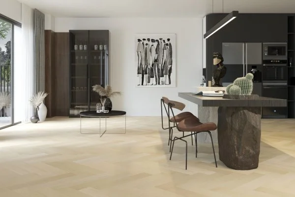 Паркетная доска Quartz Parquet Английская Ёлка Дуб Испанский 33-404 в Кургане