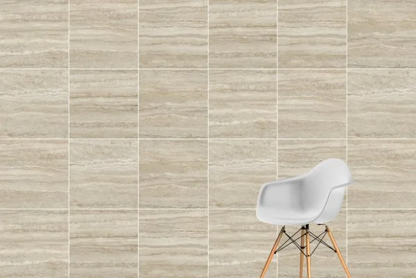 Керамогранит Vitra CityStone Травертин Линейный 60х60 (Натуральная и Реттифицированная) в Кургане