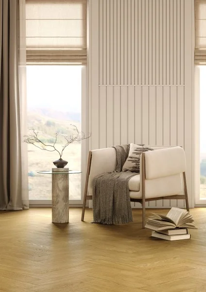 Паркетная доска Quartz Parquet Штучный паркет Дуб Рейн 44-33429 в Кургане