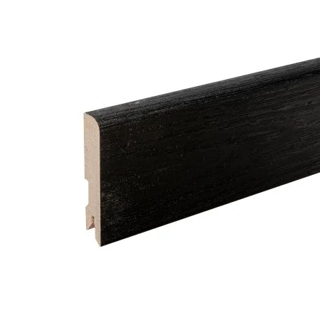 Плинтус MDF Bonkeel 24033 Чёрное Дерево (80х16х2400 мм) в Кургане