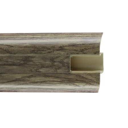 Пластиковый плинтус Royce №841 Дуб Миланский (58х22х2200мм) в Кургане
