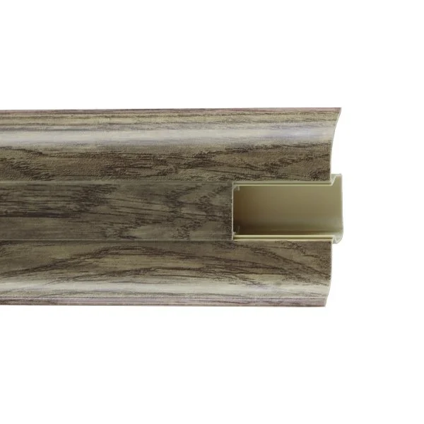 Пластиковый плинтус Royce №841 Дуб Миланский (58х22х2200мм) в Кургане