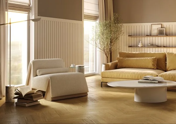 Паркетная доска Quartz Parquet Штучный паркет Дуб Рейн 44-33429 в Кургане