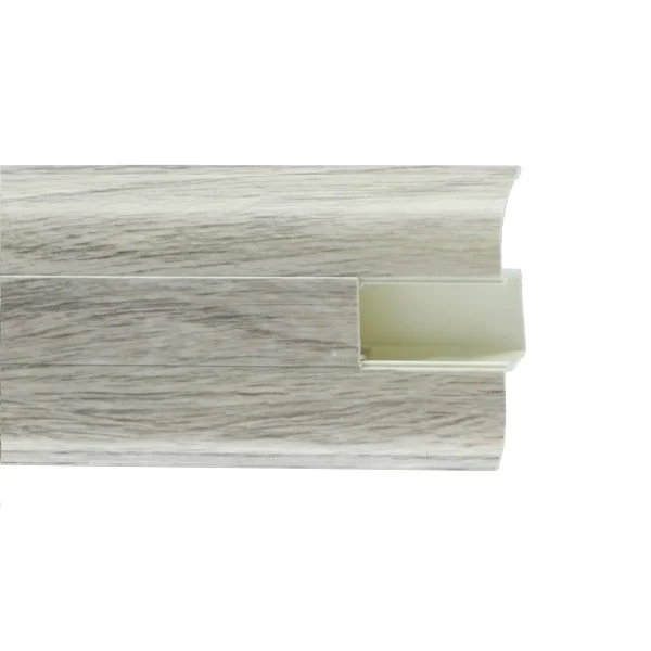 Пластиковый плинтус Royce №822 Дуб Альба (58х22х2200мм) в Кургане