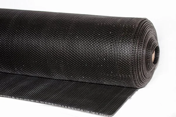 Грязезащитное рулонное покрытие ЗигЗаг Черный 5 мм (0,9 м) Китай в Кургане