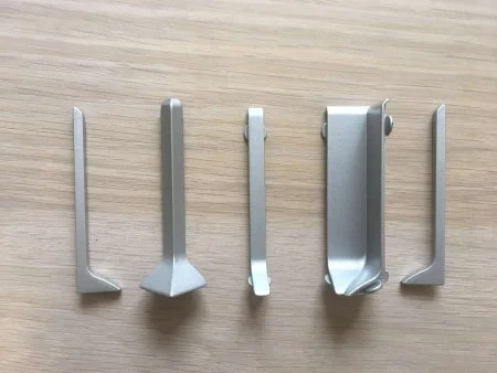 Соединитель для плинтуса ЭлитПроф Плоский 100 (Алюм) в Кургане