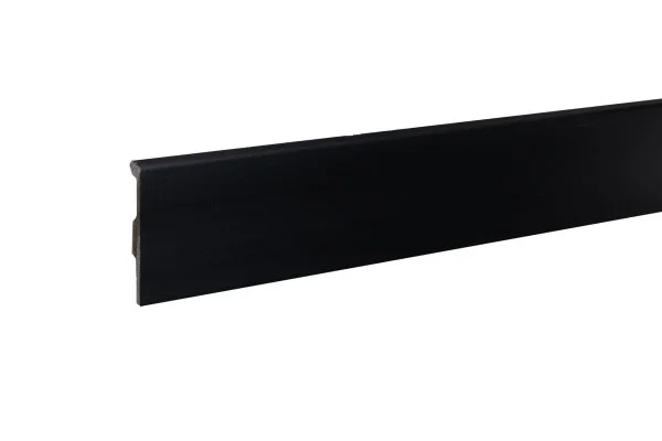 Плинтус дюрополимерный Bonkeel 02 Черный (80х14х2000 мм) в Кургане