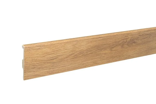 Плинтус дюрополимерный Bonkeel Дуб Рубенс (80х14х2000 мм) в Кургане