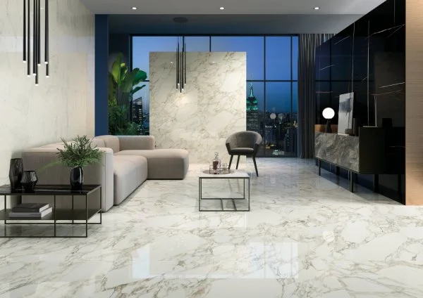 Керамогранит Italon Шарм Делюкс Арабескато Уайт 80х160 (Люкс и реттифицированная) в Кургане