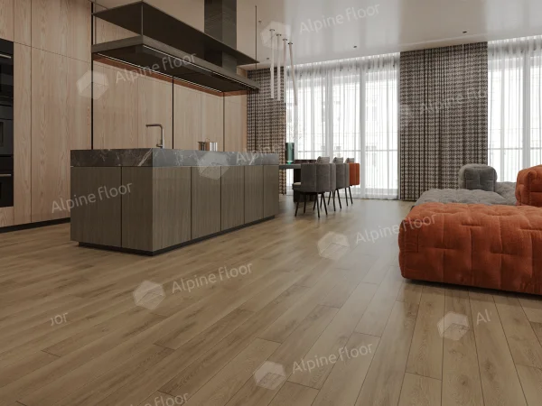 Каменно-полимерная плитка Alpine Floor Grand Sequoia Village Вайпуа ECO 11-1907 4мм, 43 класс в Кургане