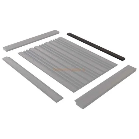 Финишный молдинг LF124B BR395K левый декорированный (31х12х2700мм) в Кургане