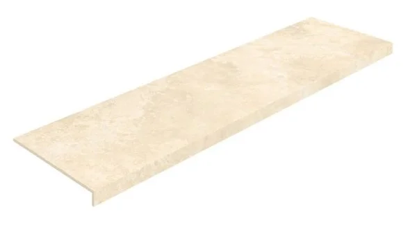 Керамогранит Coliseum Аурелия Уайт Ступень фронтальная (Натуральный, 33х120) в Кургане