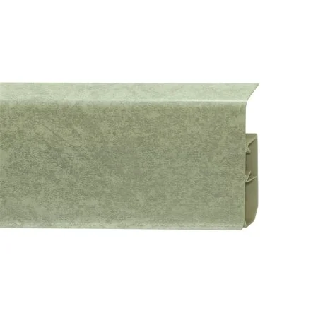 Пластиковый плинтус Royce №339 Мрамор Светлый (80х24х2200мм) в Кургане