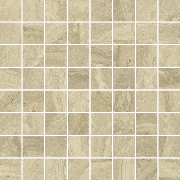 Керамогранит Italon Шарм Эдванс Травертино 29,2х29,2 мозаика (Люкс) в Кургане