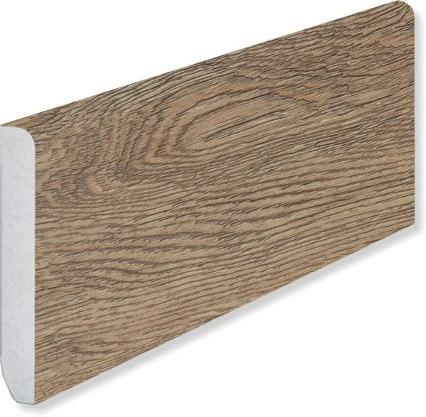 Кварцевый плинтус Fargo 18002-1 Дуб Классик 80х11х2200 мм в Кургане