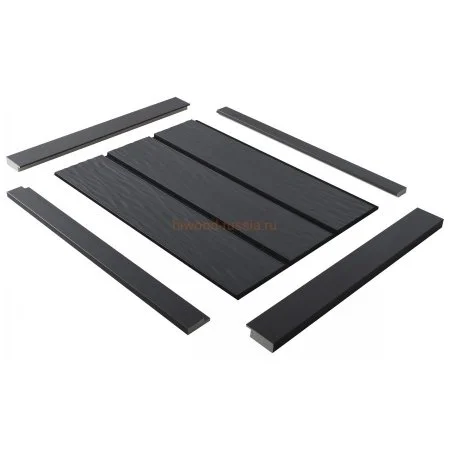 Финишный молдинг LF124A GR15K правый декорированный (42х12х2700мм) в Кургане