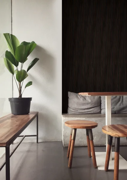 Декоративная панель для стен HiWood LV129 BR395NK (120х12х2700мм) в Кургане