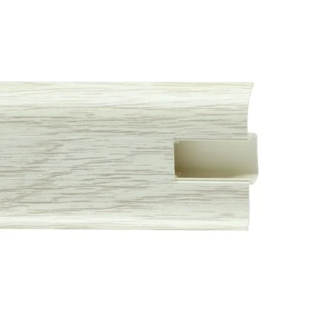 Пластиковый плинтус Royce №851 Дуб Льняной (58х22х2200мм) в Кургане