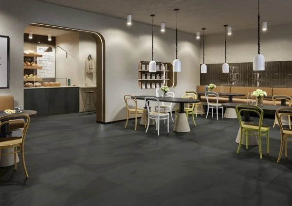 Керамогранит Coliseum Ардезия Блэк 60х120 (Натуральный и Реттифицированный) в Кургане