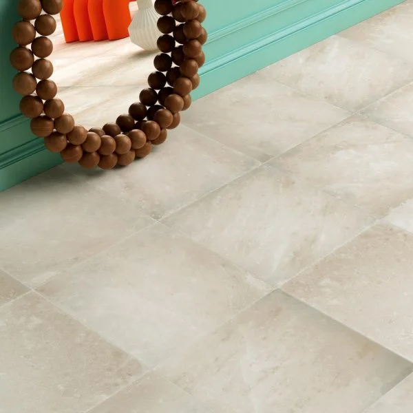 Керамогранит Coliseum Ривьера Уайт 60х60 (Натуральный и Реттифицированный) в Кургане