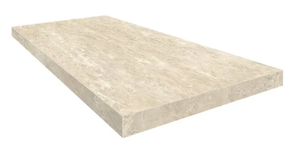 Керамогранит Coliseum Да Винчи Беж Ступень угловая правая (Натуральный, 33х60) в Кургане